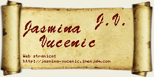 Jasmina Vučenić vizit kartica